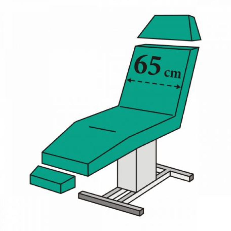 Öl- und wasserresistent Set - Liegenbezug 3-teilig Liegenbezug 3-teilig (Set mit 1× Liegenteil {1S